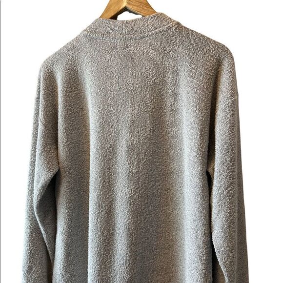 PINK LOVE PINK Graphic Grey Terry Cloth Long Fit Pullover Pullover Sweater S - Picture 6 of 7